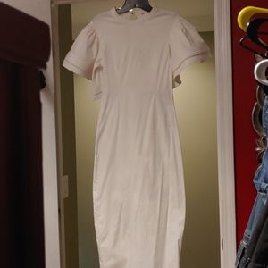 Very stretchy white dress (small-medium)